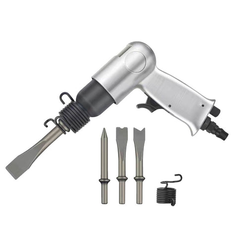 Professional Pneumatic Hammer Tool Set with Air Impact Wrench and Remover for Heavy Duty Use