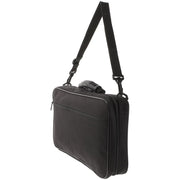 Black PU Oboe Carrying Case with Plush Interior, Wood and Metal Frame , Lightweight and Portable