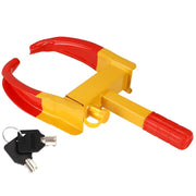 Wheel Lock,Universal Vehicle Wheel Clamp Lock with 2 Keys,Adjustable Anti-Thief Security Tire Locks for Wheels Up to 12" Width,Fit Cars,Trucks,Golf Carts,ATVs,RVs