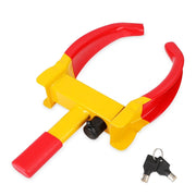 1 Heavy-Duty Trailer Wheel Lock Clamp,Adjustable Universal Wheel Lock for Carts Boats,with 2 Keys In Australia - Darrahopens