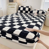 Mattress Encasements Mattress Encasements Full Size Fitted Sheet Protective Cover for Bed Mattress Pocket Sheet Winter Warm Breathable Non Slip for Care Bed Sheet Quilted Fitted Sheet In Australia - Darrahopens