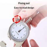 Thickness Round Thickness Tester Dial Indicator Portable Measuring Jewelry Leather Board Equipment