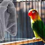 2 Pieces Comfort Corner  Bird Blanket, Cuddle Nest Hanging Toy for Bird Cage, Warm Bird Shelter Bed for Small and Medium Parrots, Cockatiel Pigeon and Lovebirds (M)