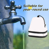 Outdoor Faucet Covers for Winter, Easy to Install Insulated Foam Protector Against Freeze for Outside Faucet Water Spigot Garden Hose Bib, 2 Pcs