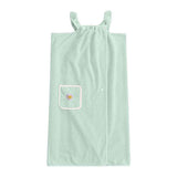 Dry Absorb Water Wearable Bath Towel, 2-in-1 bathrobe wearable bath towel for women After Shower  matcha green100*130cm