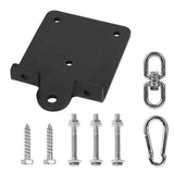 Punching Bag Hanger for Heavy Bag Beam Mount Hardware 360° Rotation Boxing Bag Ceiling Mount I-Beam Heavy Bag Hanger Beam Mount Hooks
