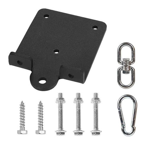 Punching Bag Hanger for Heavy Bag Beam Mount Hardware 360° Rotation Boxing Bag Ceiling Mount I-Beam Heavy Bag Hanger Beam Mount Hooks