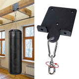 Punching Bag Hanger for Heavy Bag Beam Mount Hardware 360° Rotation Boxing Bag Ceiling Mount I-Beam Heavy Bag Hanger Beam Mount Hooks
