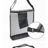 Mushroom Foraging Bag - Foraging Kit , Adjustable Shoulder Strap, Mushroom Basket with Smartphone Pocket - Mushroom Hunting Bag,(black)