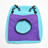 Small Animals Cube Hammock for Ferret, Rat, Chinchilla, Squirrel, Guinea Pig Cage Hanging Warm Hideout Bed