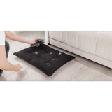 Chew Proof Indestructible Dog Beds for Aggressive Chewers,Durable Dog Crate Pad,Washable Tough Pet Mats for Kennel,Black,S 43*58cm