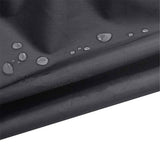 Heavy Duty Waterproof Tabletop Heater Cover, Dustproof/ Wind/ Sunlight/ Snow-Resistant,Winter Patio Heater Covers, Black