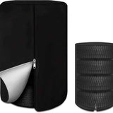 Tire Covers for Storage Large Tire Storage Bags Waterproof for Outdoor Indoor Update (Holding 4 Tires Up, Diameter 32")