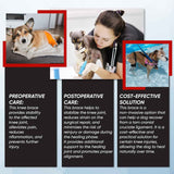 Dog Knee Brace Dog Brace Hind Leg Dog Knee Brace with Extra Collar and Support Treats Kneecap Dislocation Arthritis（S）