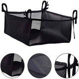 2 pack Wheelchair Bag, Rollator Seat Bag, Wheelchair Storage Bag, Side Storage Organizer, Lightweight and Heavy Duty Travel Tote, Under Seat Large Capacity Reusable Backpack Bag