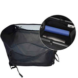 2 pack Wheelchair Bag, Rollator Seat Bag, Wheelchair Storage Bag, Side Storage Organizer, Lightweight and Heavy Duty Travel Tote, Under Seat Large Capacity Reusable Backpack Bag