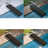 6 Ft Pool Diving Board Cover,600D Oxford Weatherproof Diving Board Cover,UV Resistance Diving Board Protective Cover for Summer Winter Outdoor Climatic Dust Prevention