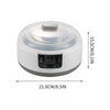 36 Hour Yogurt Maker,Yogurt Maker Machine With Adjustable Time & Temp Control,Yogurt Maker Automatic Digital Yoghurt Maker Machine,Lcd Display With Constant Temperature (white)