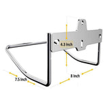 Ladder Hanger for Garage Wall, Ladder Storage Strollers and Folding Chair, Heavy Duty Lader Holder Rust Proof