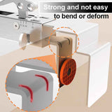 Adjustable Drawer Fixing Clamp, Drawer Front Installation Clips 2Pcs, for Cabinet Installation Tools Drawer Front Fixing Clip