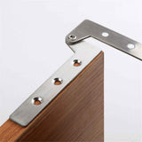 Pack of 8 360 Degree Rotatable Pivot Hinge for Window Fence Sheds Kitchen gate Closet Cupboards（Excluding screws）