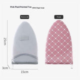 2 pack Garment Steamer Ironing Gloves Anti Steam Glove Heat Resistant Garment Steamer Mitt, Garment Steam Accessories for Clothes，pink