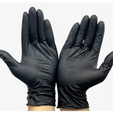 Nitrile Disposable Gloves Pack of 100, Latex Free Safety Working Gloves for Food Handle or Industrial Use