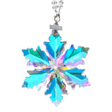 Annual Edition Christmas Snowflake Ornament,Crystal Christmas Ornaments 2025,Crystal Ornament for Christma Tree,Beautiful Ornaments for Women Girls