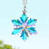 Annual Edition Christmas Snowflake Ornament,Crystal Christmas Ornaments 2025,Crystal Ornament for Christma Tree,Beautiful Ornaments for Women Girls