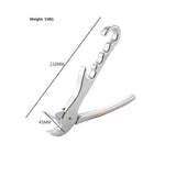 Pan Gripper, Premium Pizza Pan Gripper Aluminium Alloy, Heavy Duty Pizza Pan Tongs Stone Pot Clamp for Lifting Hot Plate, Bowl, Plate, Tray with Food Out from Microwave,