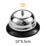 Bell for Desk – Loud & Clear Call Bell with Matte Anti-Rust Steel, Durable Design for Office, Reception, Classroom, and Hotel Use large size