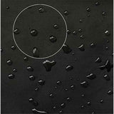Outdoor Playhouse Cover, Plastic Playhouse Special Waterproof Covers  Double Stitched Seam, All-Weather Protector (Black 210D 145*145*160cm)