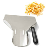 Stainless Steel French Fry Bagger Scoop Chip Popcorn Bagger Ice Candy Snacks Desserts Scooper, Right Handle