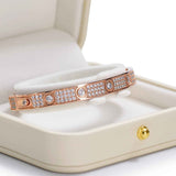 Premium Leather Bracelet Bangle Box  Jewelry Gift Case white Interior Bracelet Storage Holder(White)