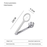 Best Utensils Stainless Steel Egg Slicer Wedger Cutter, Divides Hard Boiled Eggs Into 6 Equal Segments In One Action