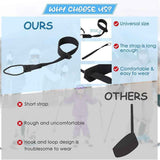 4 Pcs Extended Straps - Unisex Ski Strap for Hanging gloves, Narrow Wrist Leash for Gloves, Glove Tether for Adult, Winter Ski Glove Leash Wrist Strap