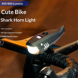 Bike Horn with Light,120dB Electric Bicycle Bell & Rechargeable Headlight, IPX4 Waterproof Kids Bike Accessories for Boys/Girls, Scooters
