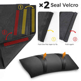 2 Packs Sand Bags for Weight, Outdoor Weatherproof Heavy Duty Weight Sandbag for Furniture Umbrella Stand Garden Cantilevers Poolside Accessories(Without Sand)