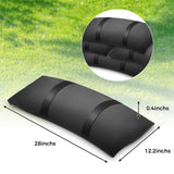 2 Packs Sand Bags for Weight, Outdoor Weatherproof Heavy Duty Weight Sandbag for Furniture Umbrella Stand Garden Cantilevers Poolside Accessories(Without Sand)