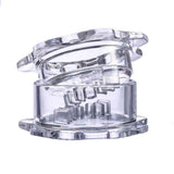 Garlic Twister 4th Gen – Garlic Mincer & Garlic Press in One - for Ginger, Herbs, Nuts & more, BPA-Free, Dishwasher Safe, 3–5 Clove Capacity - Clear