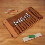Wood Carving Kit Deluxe Hand Carving Tool Set, 16 Wood  Kit High-Carbon Steel, Wood Art Tools 8  Knives & 5 Detail Carving Knives for Beginner &Professional Christmas Gift