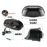 Motorcycle Brake Tail Light Integrated Turn Signals Compatible  Cruiser Sportbikes Touring Dirt Bike Standard Street Bikes