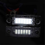 2pcs LED License Plate Light Car Number Lamp Replacement White Light License Plate LED Light, Extremely Bright Assembly