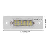 2pcs LED License Plate Light Car Number Lamp Replacement White Light License Plate LED Light, Extremely Bright Assembly