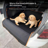 SUV Cargo Liner for Dogs - Waterproof Pet Cargo Liner, Comfort Dog Cargo Cover Protector, Scrachproof for Large SUVs Sedans Trunks Vans, Black