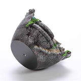 Fairy Garden Planter Plants Pot Tiny Creative Flowers Succulent Plants Fairy House Pot Holders Hanging Garden Design with Sweet House (Sliver)