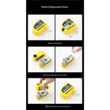 Alarm Disc Lock with Alarm 110dB, Anti Theft Waterproof Motorcycle Disc Lock with Reminder Cable, Motorcycle Wheel Lock for Moto/Moped/Bike/E-Bike/Scooter with Disc Brake