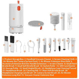 Laptop Phone Screen Cleaner Kit, Computer Keyboard Brush Cleaning Spray for20-in-1 Electronic Device Clean Tool for Camera PC Monitor Earbud TV Tablet Car Screens, white