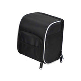 Cycling Bike Bicycle Handlebar Bags Front Baskets Black with Rain Cover,  for and Folding Bikes Easy to Install for Essentials