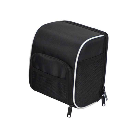 Cycling Bike Bicycle Handlebar Bags Front Baskets Black with Rain Cover,  for and Folding Bikes Easy to Install for Essentials